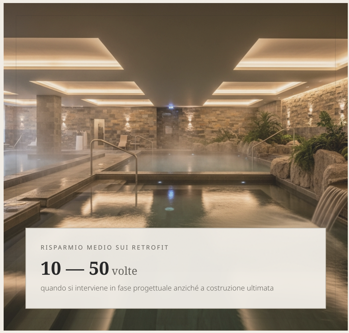 Luxury wellness spa center — CFD simulation of thermal comfort and air quality